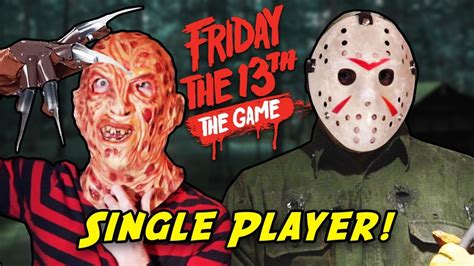Jason Plays Friday The 13th Game Single Player Mode Freddy Vs