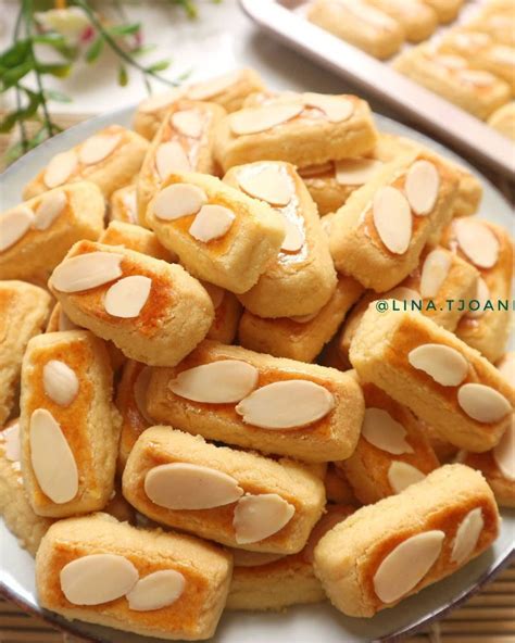 Resep Almond Cookies Ngeprul Renyah Citarasa Premium Resep Kekinian