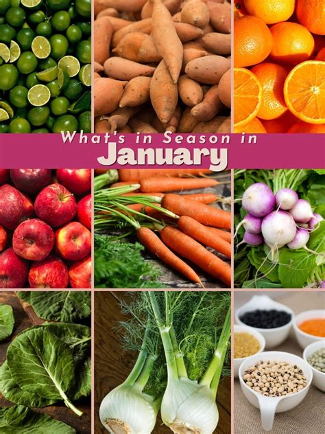 What Fruits And Vegetables Are In Season In January My Forking Life