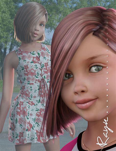 Rayn Character And Hair For Genesis 3 Females Daz 3d