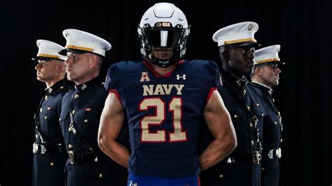 Look Navy Air Force Football Teams Reveal Military Themed Uniforms