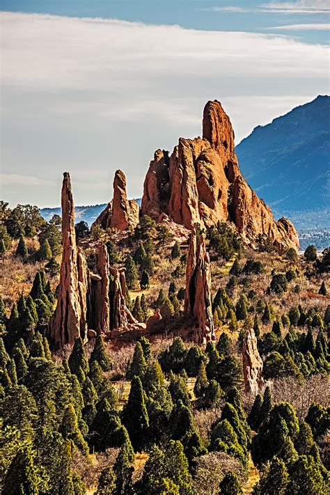 Garden Of The Gods Rock Formations Photograph By Paul Freidlund Fine