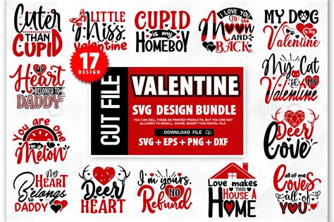 Valentine S Day Svg Bundle Cut Files Love Svg Bundle By Regulrcrative Thehungryjpeg