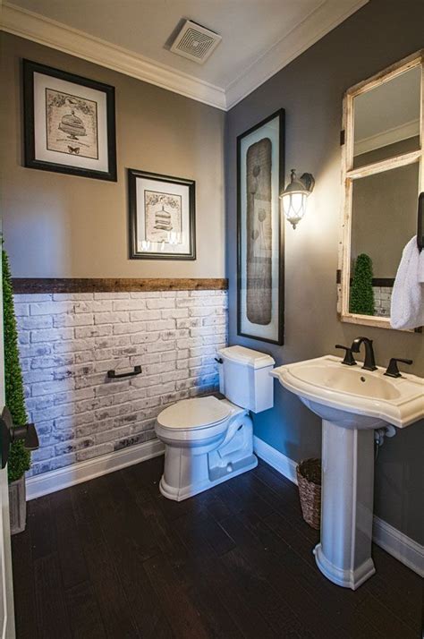 Diy bathroom makeover on a budget | renter friendly. 33 Bathroom Designs with Brick Wall Tiles | Ultimate Home ...