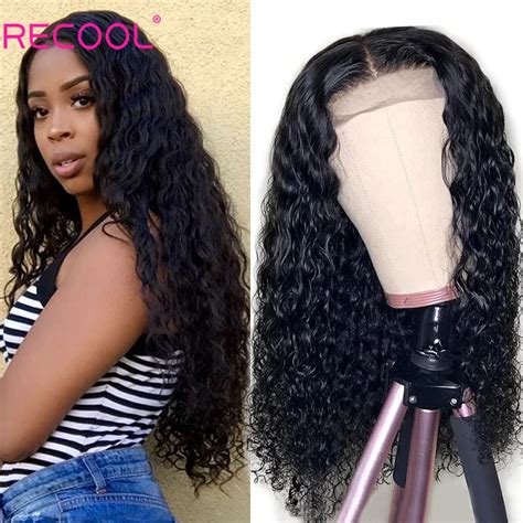 360 Lace Frontal Wig Water Wave Glueless Full Front Human Hair Wigs