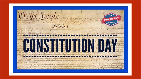 Constitution Day American Federal Holiday Educational Video