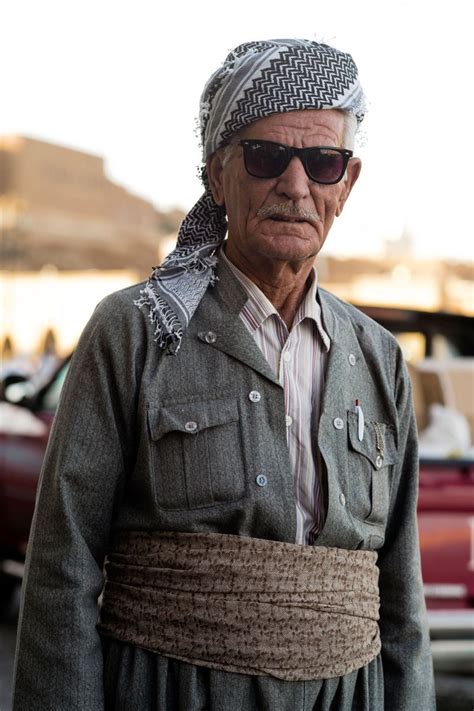 old kurdish man in traditional kurdish clothing erbil iraqi kurdistan [810 x 1215] mens outfits