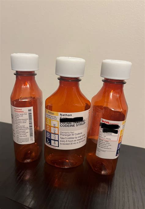 16 Oz CVS Wockhardt Codeine Lean bottle
