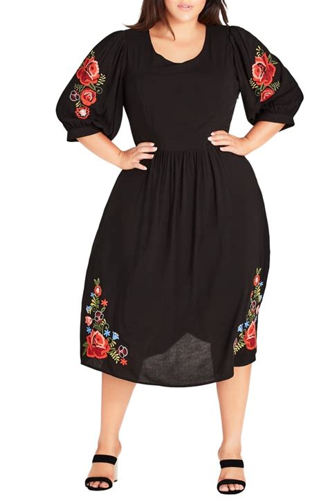 City Chic Sweetly Embroidered Dress Best Dresses From Nordstrom 2018