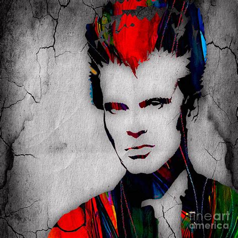Billy Idol Collection Mixed Media By Marvin Blaine Fine Art America
