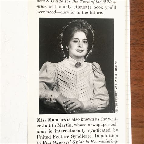 Miss Manners Guide for the Turn-of-the-Millennium by Judith | Etsy