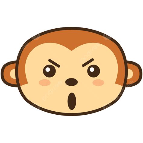 Angry Monkeys Vector Angry Monkey Cartoon Monkey Png And Vector With