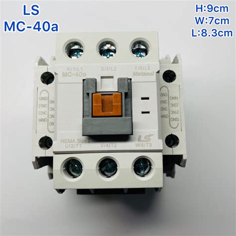 Ls Mc 40a Magnetic Contactor 220v Ac Made In Taiwan Lazada Ph