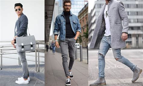 How To Wear Grey Jeans Modern Mens Guide