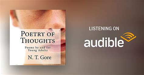 Poetry Of Thoughts By N T Gore Audiobook Audibleca