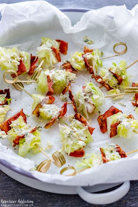 Check spelling or type a new query. Wedge Salad on a Stick - Appetizer Addiction