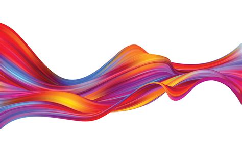 Modern Colorful Flow Poster Wave Liquid Shape In Color Background Art