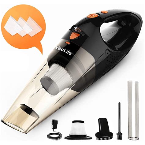 Vaclife Handheld Vacuum Hand Vacuum Cordless Rechargeable Small And