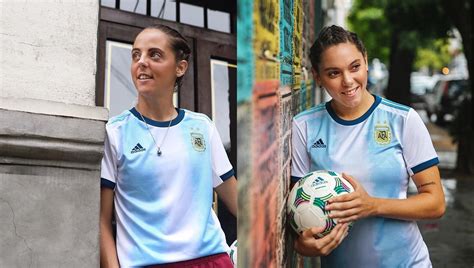 A seleção argentina de futebol (em espanhol : Camisas da Seleção Feminina da Argentina 2019 Adidas ...