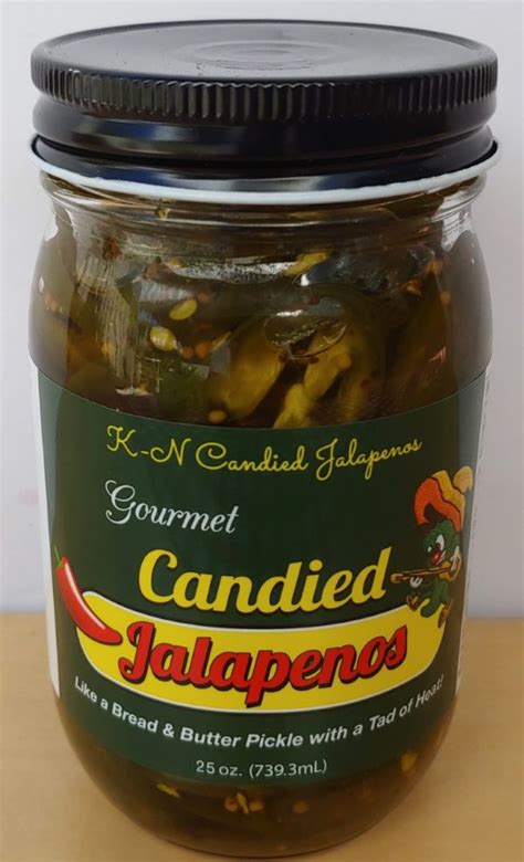 Gourmet Candied Jalapenos Southern Pride Gourmet Foods