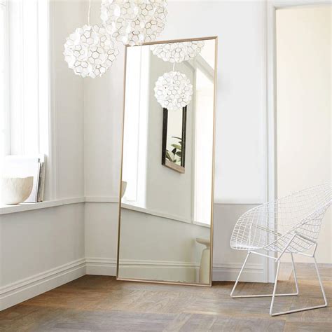 Buy Neutype Full Length Floor Mirror With Standing Holder Bedroom Locker Room Standing Hanging