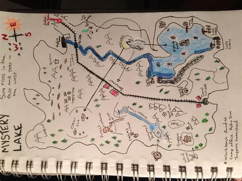 Just Got Done Doodling A Map Of Mystery Lake Thelongdark