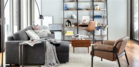 Yes, living spaces credit card's website can be viewed from your phone. Living Room Inspiration | west elm