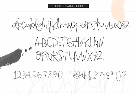 You can customize your experience with live font previews. Lynchburg - Messy Handwritten Font (63069) | Script | Font ...