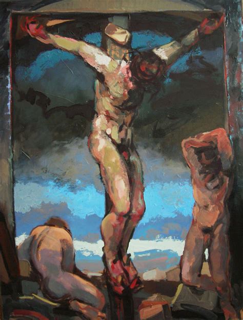 Nude Jesus Crucifixion Telegraph