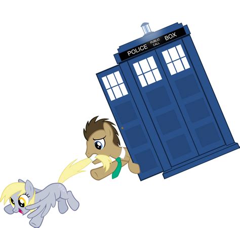 The Doctor And Derpy By Zacatron94 On Deviantart