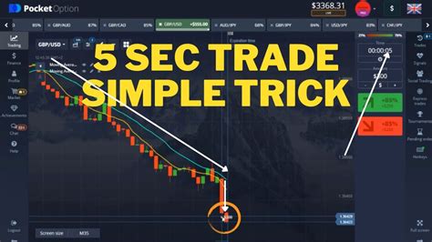 Pocket Option 5 Second Easiest Trick Binary Options Trading 1200 In