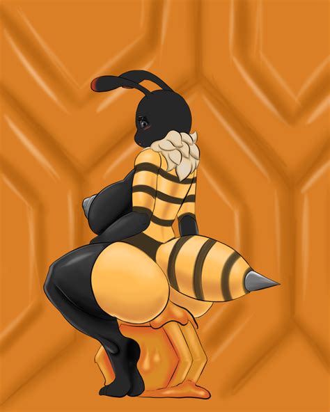 Rule 34 Anthro Arthropod Ass Bee Big Breasts Big Butt Big Thighs