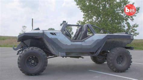 Someone Turned A Chevy Pickup Into Awesome Halo Inspired Warthog
