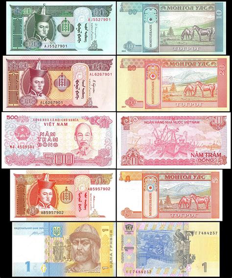 25 Different World Mix Foreign Banknotescurrency Uncirculated Crisp