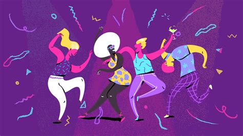 Party People Dancing  By Mikyung Lee Find And Share On Giphy