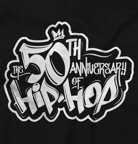 50 Years Of Hip Hop Culture Mic Graphic T Shirt Men Or Women Ebay