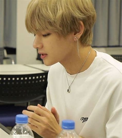 Taehyung Blond Hair Kim Taehyung Bts Taehyung Taehyung