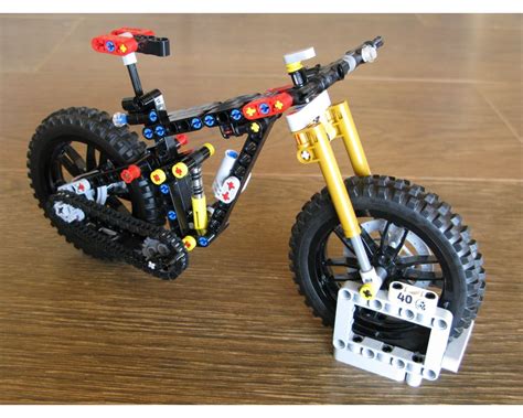 Lego Moc Mountain Bike In By Msilveira Rebrickable Build With Lego