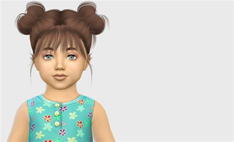 Sims 4 Ccs The Best Kids And Toddlers Hair By Fabienne The Sims 4 Pc