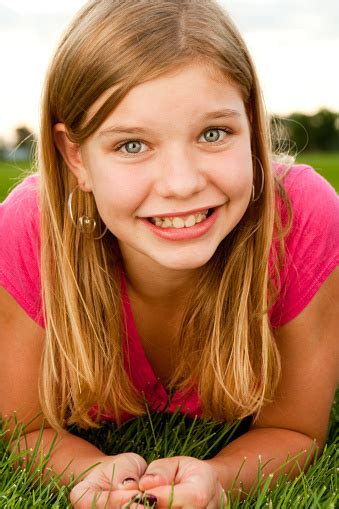 Smiling Teenage Girl Stock Photo Download Image Now Istock