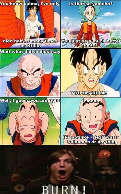 Part of a series on dragon ball. Damn haha | Dragonball Z memes | Pinterest | Dragon, The o ...