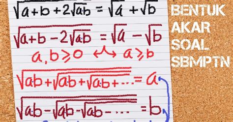 Penyederhanaan Bentuk Akar Bentuk Sederhana Dari Akar Matematika Dan