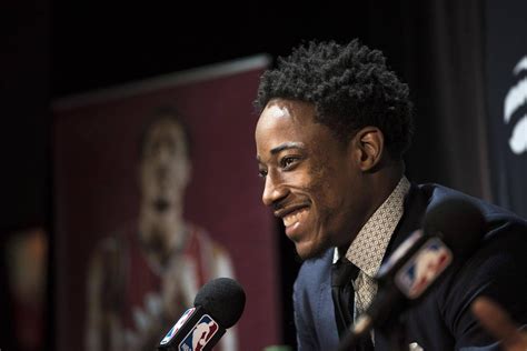 ‘i Am Toronto Demar Derozan Officially Re Signs With Raptors The