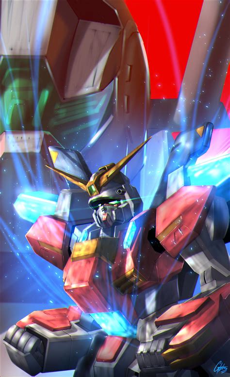 Star Burning Gundam And Gmgm Gundam Gundam Build Fighters Gundam Art