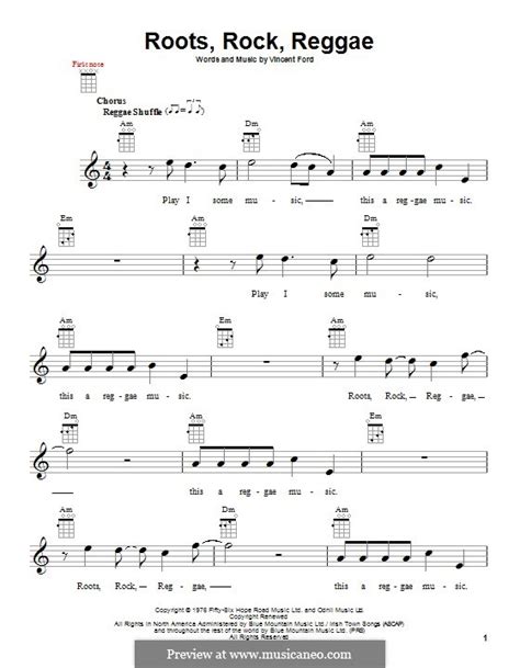 Crazy baldhead guitar chords and lyrics, as performed by bob marley. Roots, Rock, Reggae (Bob Marley) by V. Ford - sheet music ...