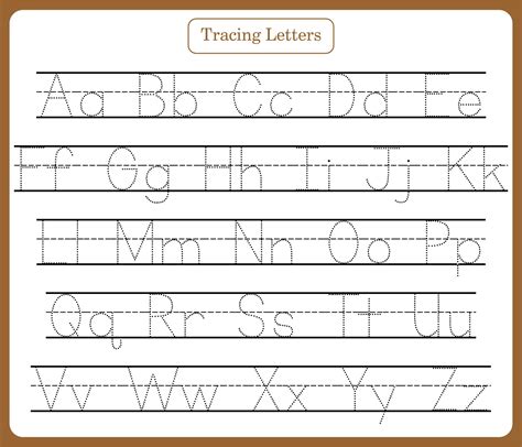 Https://tommynaija.com/worksheet/trace Letters Worksheet Printable
