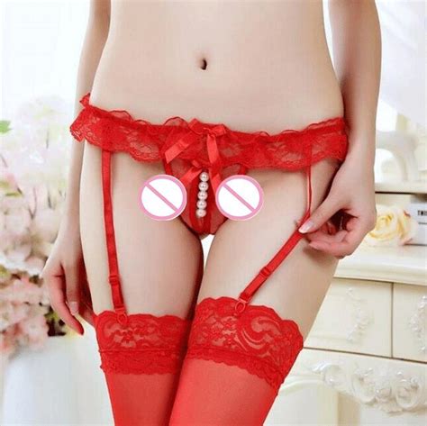 garters sexy garter belt stockings set sheer lace top suspenders erotic lingerie for woman
