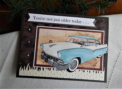 Handmade Birthday Card Ford Complete Card Handmade
