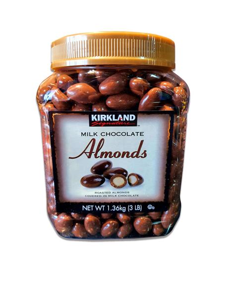 Smr Chocolates Kirkland Almond Jar 136kg