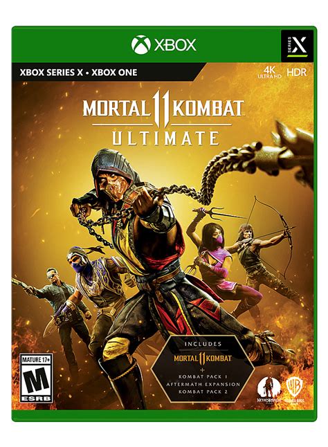 Mortal Kombat Games For Xbox One Letters Bc Next To A Console Name